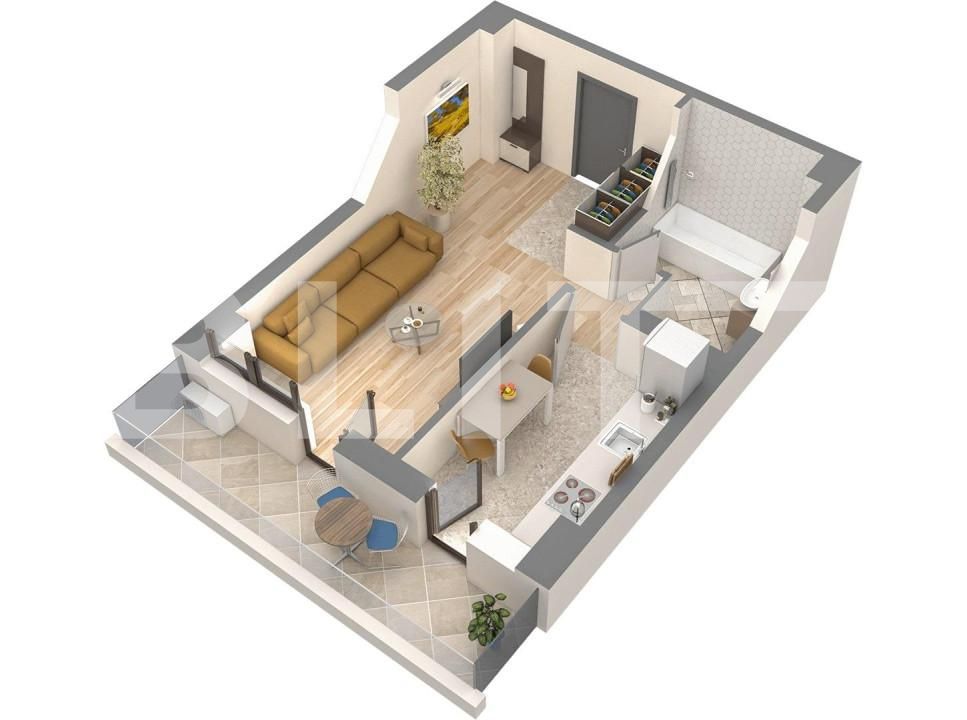 Garsonieră de vânzare Nicolina - 146111AV | BLITZ Iași | Poza1