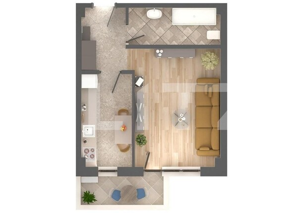 Garsonieră de vânzare Nicolina - 146117AV | BLITZ Iași | Poza1