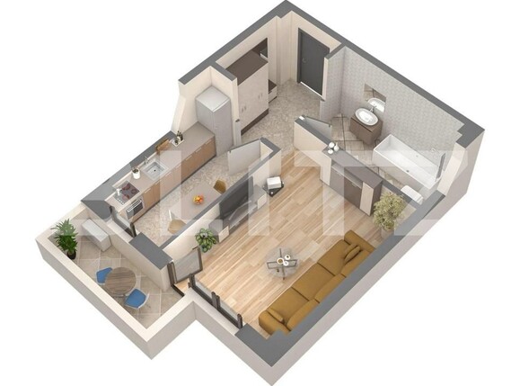 Garsonieră de vânzare Nicolina - 146117AV | BLITZ Iași | Poza2