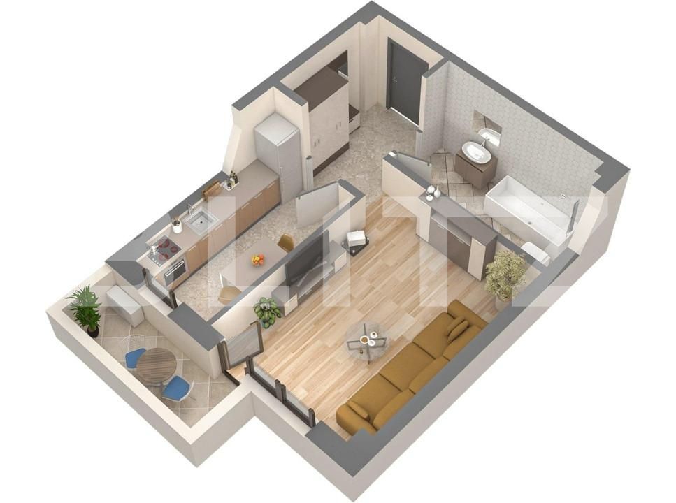 Garsonieră de vânzare Nicolina - 146117AV | BLITZ Iași | Poza2