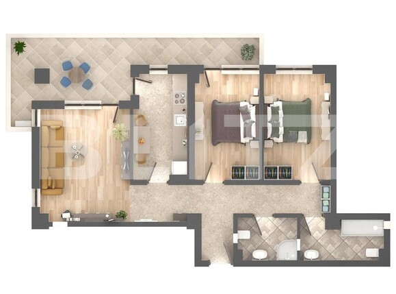 Apartament de vânzare 3 camere Nicolina - 146118AV | BLITZ Iași | Poza2