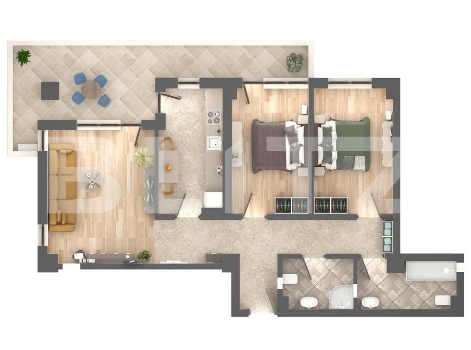 Apartament de vânzare 3 camere Nicolina - 146118AV | BLITZ Iași | Poza2