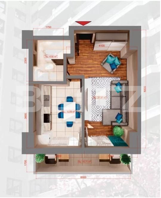 Garsonieră de vânzare Copou - 146129AV | BLITZ Iași | Poza2