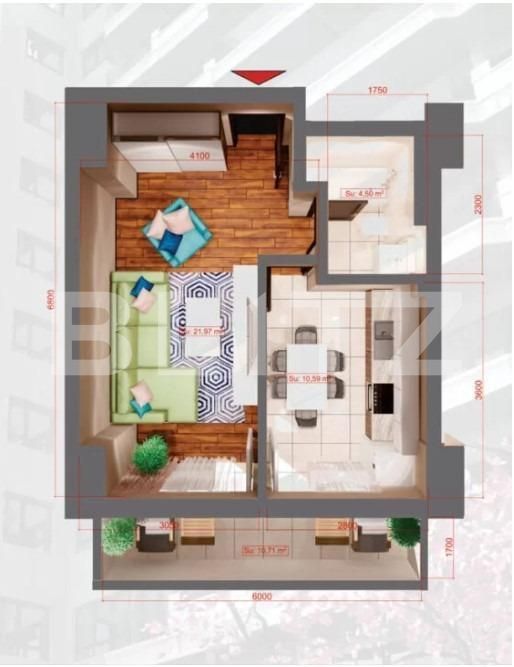 Garsonieră de vânzare Copou - 146129AV | BLITZ Iași | Poza1