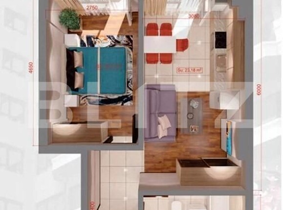 Garsonieră de vânzare Copou - 146131AV | BLITZ Iași | Poza1