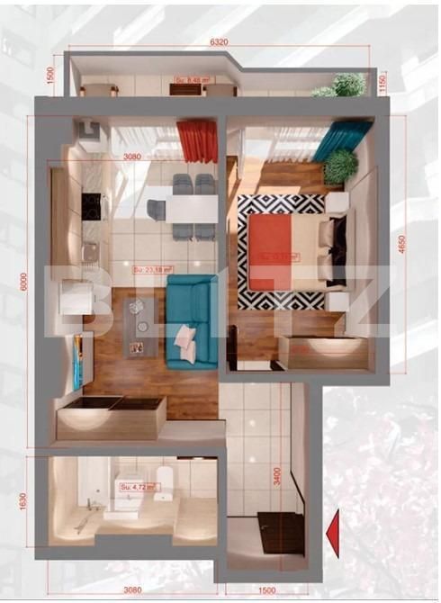 Garsonieră de vânzare Copou - 146131AV | BLITZ Iași | Poza2