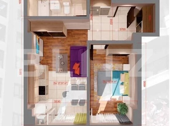 Garsonieră de vânzare Copou - 146132AV | BLITZ Iași | Poza2