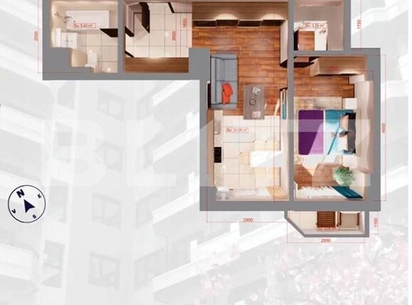 Garsonieră de vânzare Copou - 146133AV | BLITZ Iași | Poza1