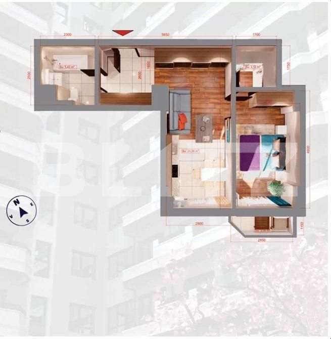 Garsonieră de vânzare Copou - 146133AV | BLITZ Iași | Poza1