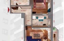 Apartament 2 camere, 64mp, zona Copou