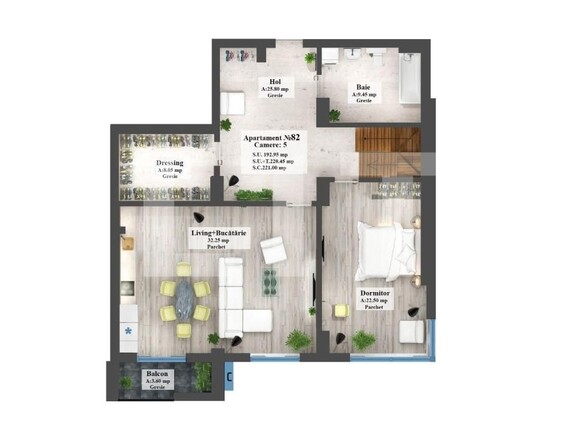 Apartament de vânzare 4+ camere Copou - 146149AV | BLITZ Iași | Poza1