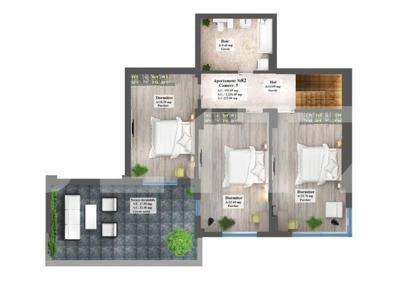 Apartament de vânzare 4+ camere Copou - 146149AV | BLITZ Iași | Poza2