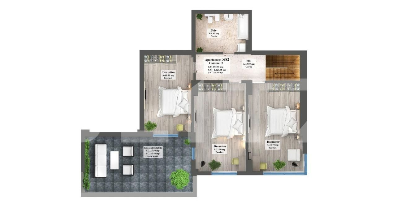 Apartament de vânzare 4+ camere Copou - 146149AV | BLITZ Iași | Poza2