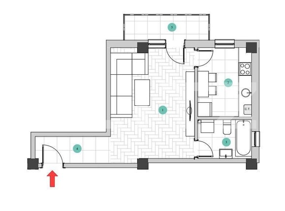 Garsonieră de vânzare Galata - 146150AV | BLITZ Iași | Poza7