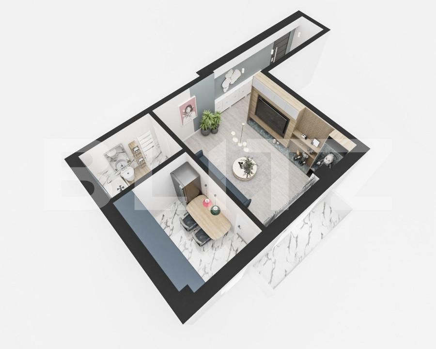 Garsonieră de vânzare Galata - 146150AV | BLITZ Iași | Poza3