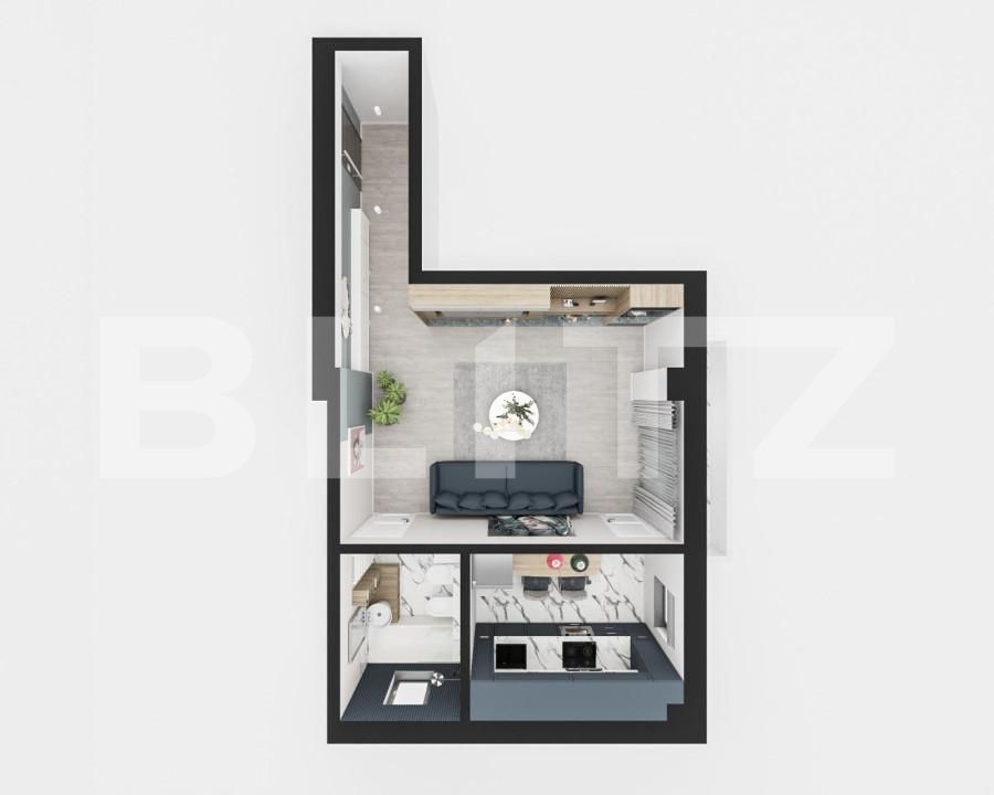 Garsonieră de vânzare Galata - 146150AV | BLITZ Iași | Poza2