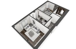 Apartament 2 camere, 55 mp, Galata