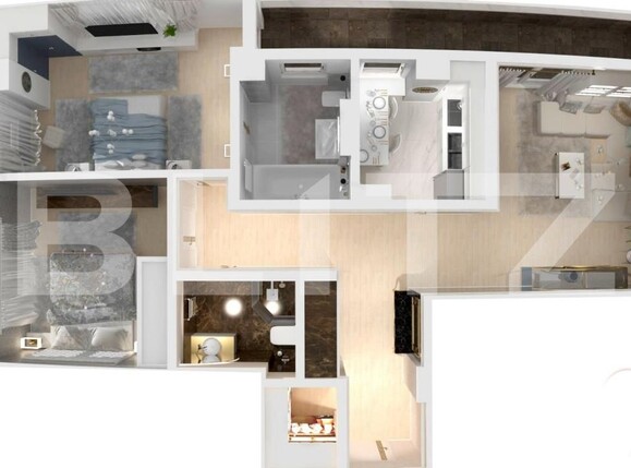 Apartament de vânzare 2 camere Frumoasa - 146167AV | BLITZ Iași | Poza1