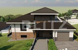 Vila de 4 camere, 178.5 mp utili, teren 500 mp, zona Bucium