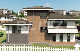 Vila de 4 camere, 178.5 mp utili, teren 500 mp, zona Bucium