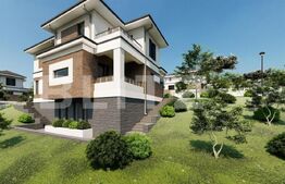 Vila de 5 camere cu panorama, 196.3 mp utili, teren 750 mp, zona Bucium