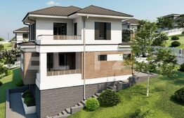 Vila de 5 camere cu panorama, 196.3 mp utili, teren 750 mp, zona Bucium