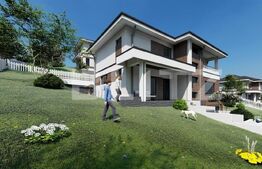 Vila de 5 camere cu panorama, 237.7 mp utili, teren 1000 mp, Bucium