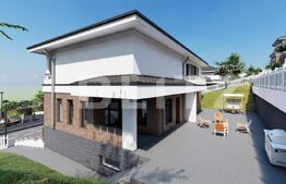 Vila de 5 camere cu panorama, 237.7 mp utili, teren 1000 mp, Bucium