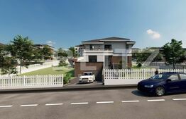 Vila de 5 camere cu panorama, 255 mp, teren 1000 mp, Bucium