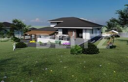 Vila de 6 camere cu sauna si piscina, 332.8 mp, teren 2000 mp, Bucium