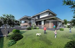 Vila de 6 camere cu sauna si piscina, 332.8 mp, teren 2000 mp, Bucium