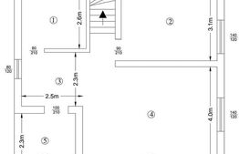 Casa 4 camere, 115 mp utili totali, Visani