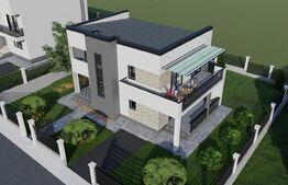 Casa design modern, 157 mp, vedere spre lac, Valea Adanca