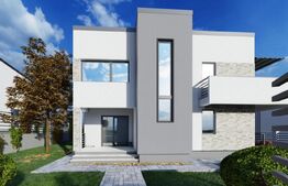 Casa design modern, 157 mp, vedere spre lac, Valea Adanca