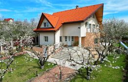 Casa boiereasca, rafinata si luxoasa cu 8 camere, 480mp, Chicerea