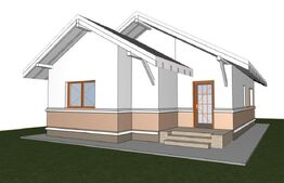 Casa 3 camere, 86mp, 310 mp teren, cu terasa si beci, Visani