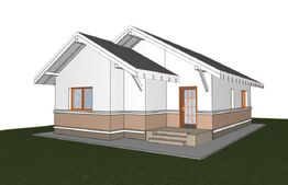 Casa 3 camere, 86mp, 310 mp teren, cu terasa si beci, Visani