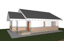 Casa 3 camere, 86mp, 310 mp teren, cu terasa si beci, Visani