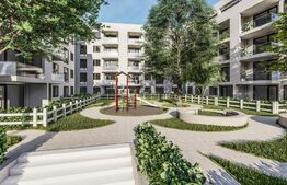 Apartament nou de 2 camere + parcare, 52 mp, gradina 43 mp, zona Pacurari