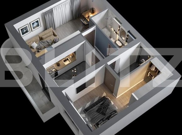 Apartament de vânzare 2 camere Frumoasa - 146385AV | BLITZ Iași | Poza8