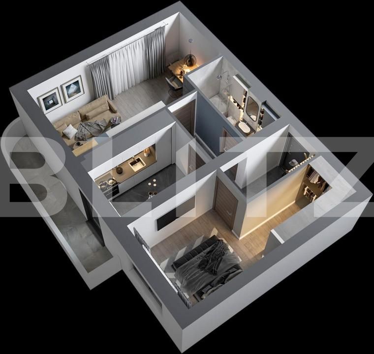 Apartament de vânzare 2 camere Frumoasa - 146385AV | BLITZ Iași | Poza8