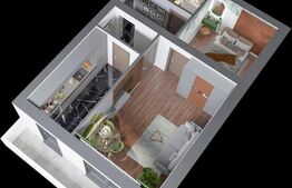 Apartament premium cu sistem smart home de 2 camere, 61 mp in zona Poitiers