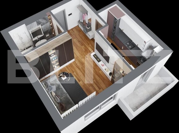 Garsonieră de vânzare Frumoasa - 146391AV | BLITZ Iași | Poza7