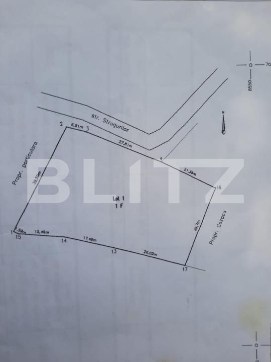 Teren de vânzare Strugurilor - 146481TV | BLITZ Iași | Poza2