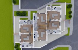 Apartament 3 camere, pe 2 nivele, 81mp, GARAJ inclus, zona Rediu-Pacurari