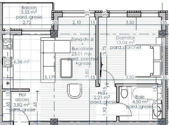 Apartament de vânzare 2 camere Rediu - 148998AV | BLITZ Iași | Poza4