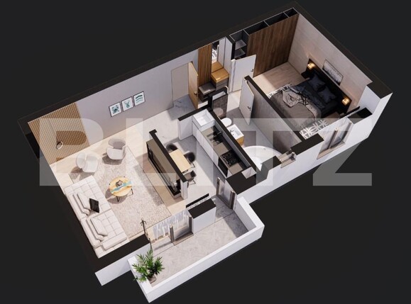 Apartament de vânzare 2 camere Pacurari - 149361AV | BLITZ Iași | Poza1