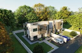 Casa de tip duplex cu 4 camere, 118 mp utili, 307 mp teren, zona Vorovesti