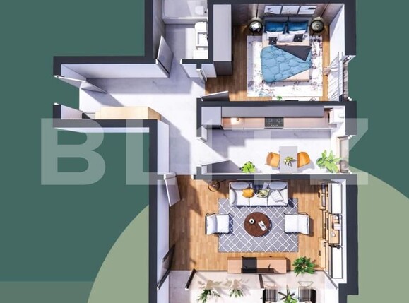 Apartament de vânzare 2 camere Hlincea - 149421AV | BLITZ Iași | Poza1