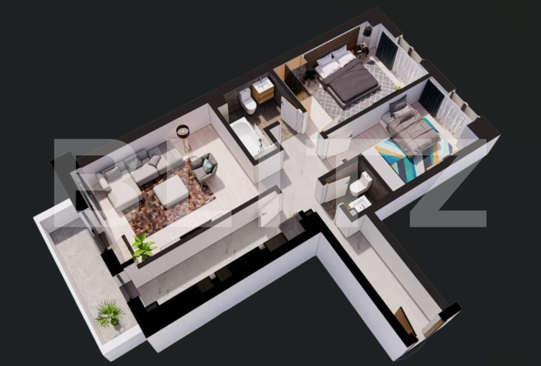 Apartament de vânzare 3 camere Pacurari - 149856AV | BLITZ Iași | Poza1